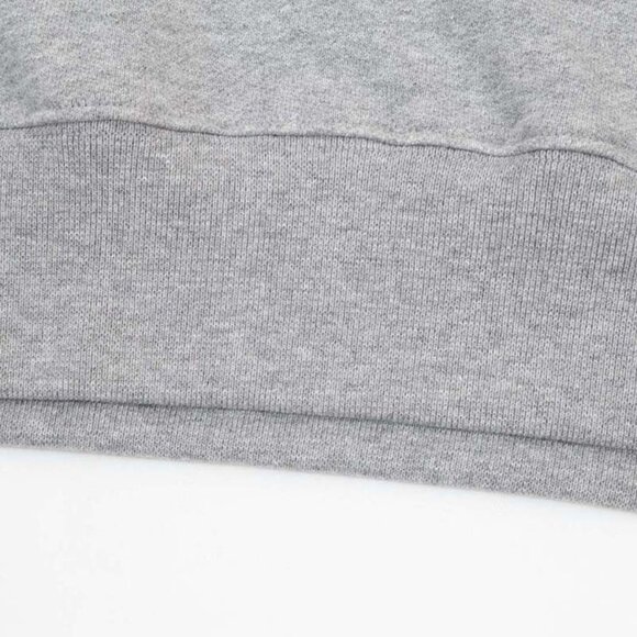 Men's Stussy Letter Printed Crew Neck Gray Sweatshirt - Picture 2 of 7